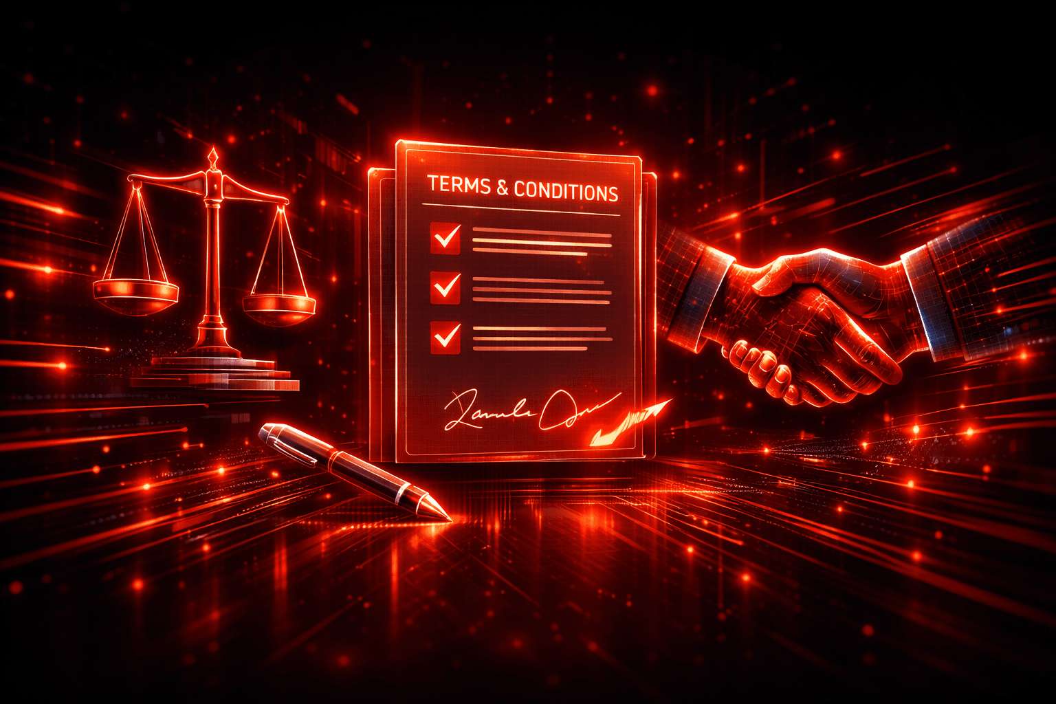 Professional service terms